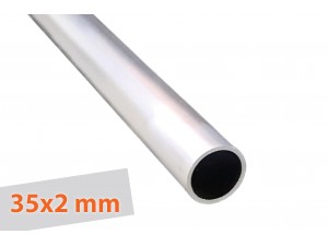 Profil aluminiowy rurki fi 35 mm | Caarpol