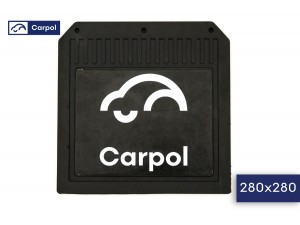 Chlapacz gumowy tylny z logo CARPOL