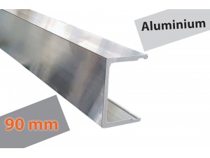 Aluminiowy Profil pomocniczy ramy C | 90mm