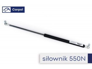 Sprężyna gazowa (siłownik) do klapy od windy 550N | CARPOL